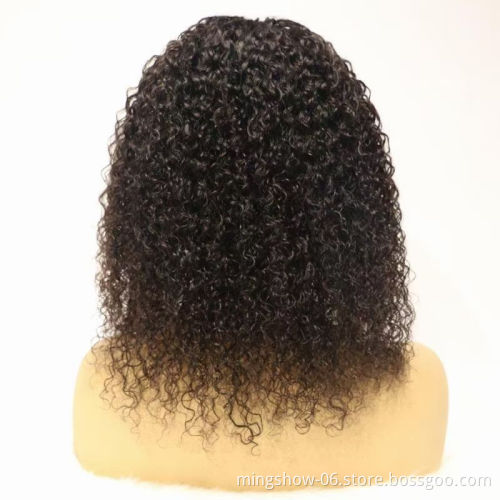 Wholesale 100% Brazilian human hair straight long headband wigs